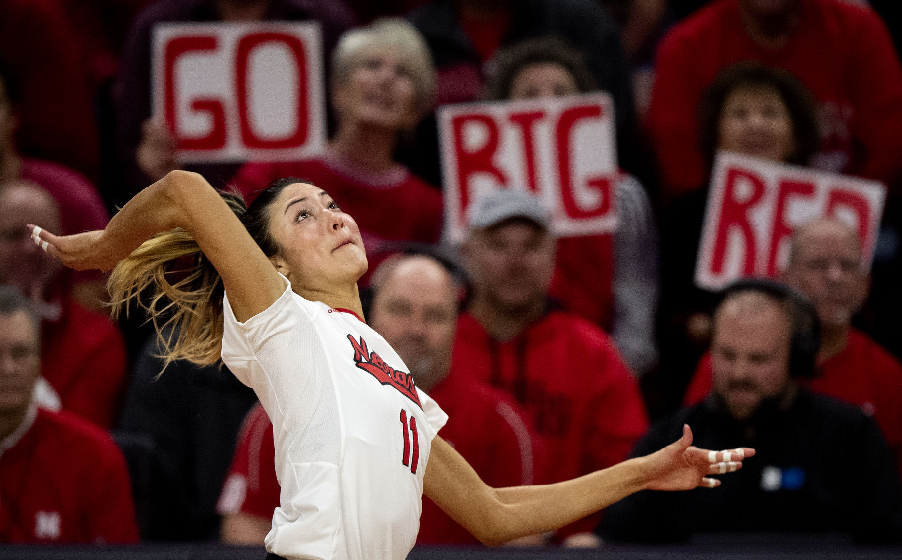 Nebraska volleyball vs. Northwestern, 11.6